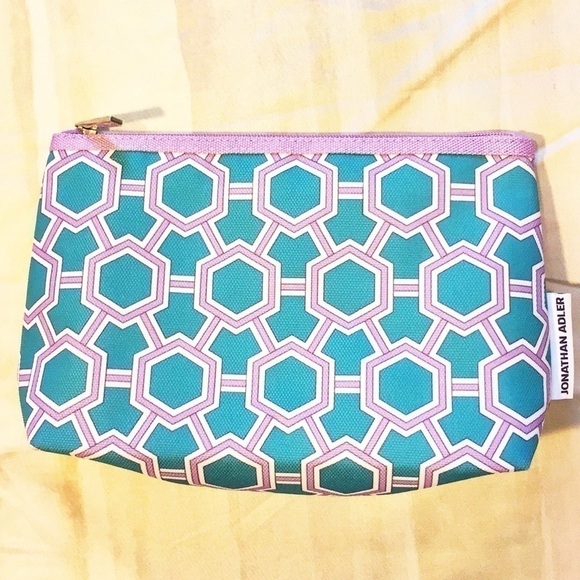 NWOT Jonathan Adler CLINIQUE Cosmetics Bag - Picture 1 of 4
